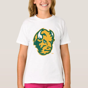 North Dakota State Bison Head T-Shirt