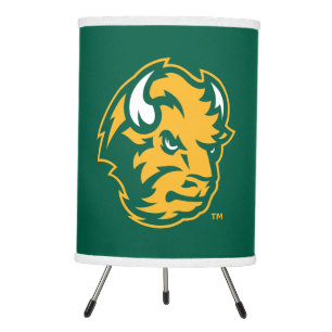 North Dakota State Bison Head Tripod Lamp