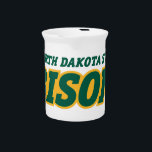 North Dakota State Bison Word Mark Beverage Pitcher<br><div class="desc">Check out these North Dakota State University designs! Show off your Bison pride with these new University products. These make the perfect gifts for the NDSU student, alumni, family, friend or fan in your life. All of these Zazzle products are customizable with your name, class year, or club. Go North...</div>