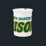 North Dakota State Bison Word Mark Beverage Pitcher<br><div class="desc">Check out these North Dakota State University designs! Show off your Bison pride with these new University products. These make the perfect gifts for the NDSU student, alumni, family, friend or fan in your life. All of these Zazzle products are customizable with your name, class year, or club. Go North...</div>