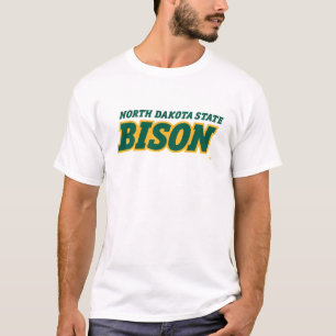 North Dakota State Bison Word Mark T-Shirt