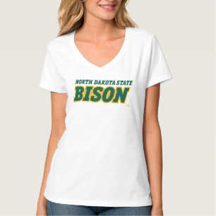 North Dakota State Bison Word Mark T-Shirt