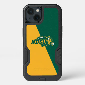 North Dakota State Color Block Distressed iPhone 13 Case