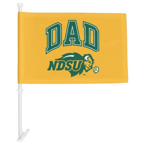 North Dakota State Dad Car Flag