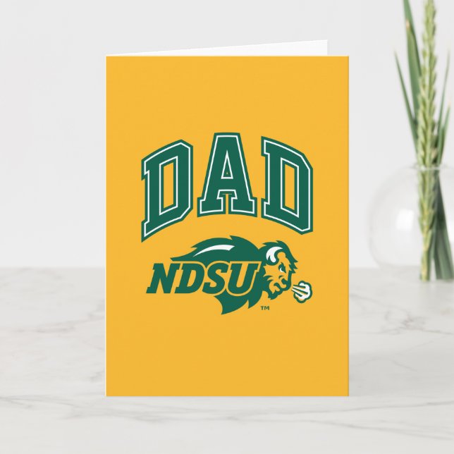 North Dakota State Dad Card (Front)