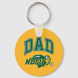 North Dakota State Dad Keychain