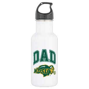 North Dakota State Dad Stainless Steel Water Bottle