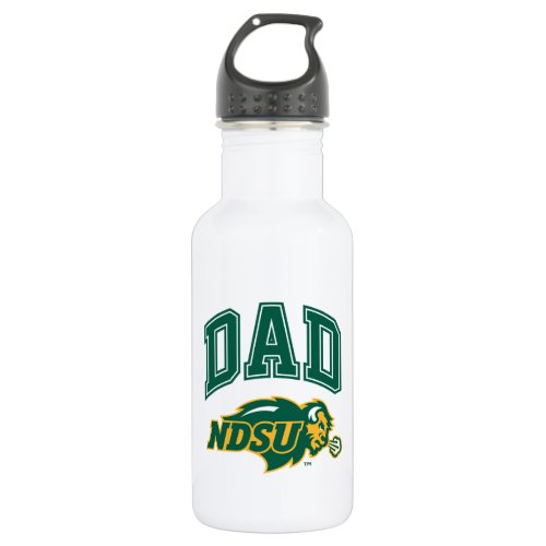 North Dakota State Dad Stainless Steel Water Bottle