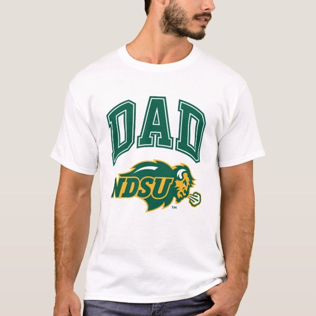 North Dakota State Dad T-Shirt (Front)