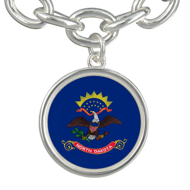 North Dakota State Flag Bracelet (Design)