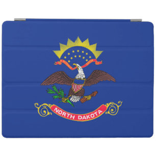 North Dakota State Flag Design Decor iPad Smart Cover