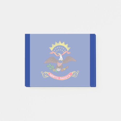 North Dakota State Flag Design Post_it Notes