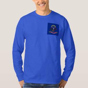 North Dakota State Flag Design T-Shirt