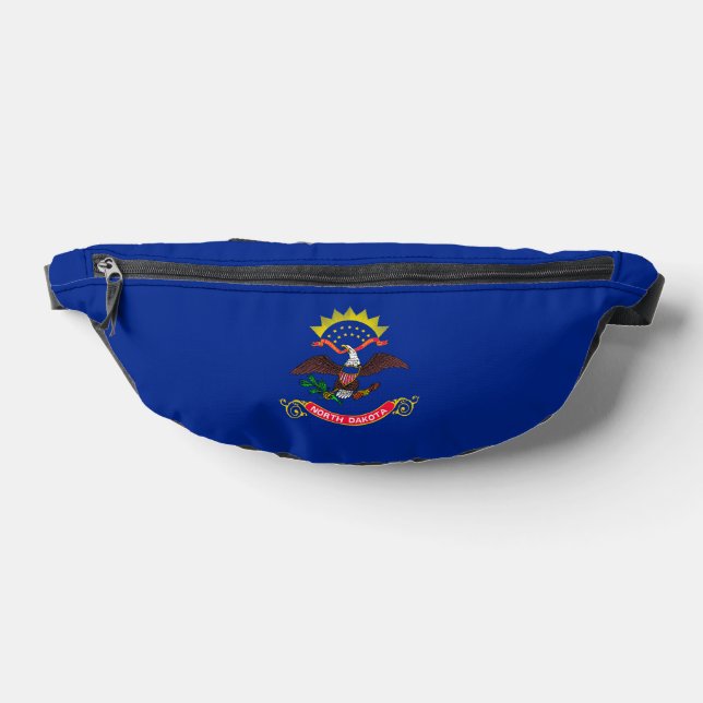 North Dakota State Flag Fanny Pack (Lay Down)