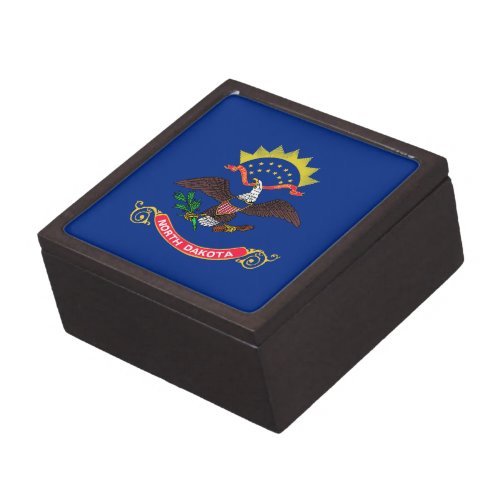 North Dakota State Flag Gift Box