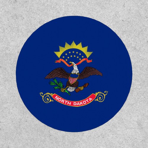 North Dakota State Flag Patch