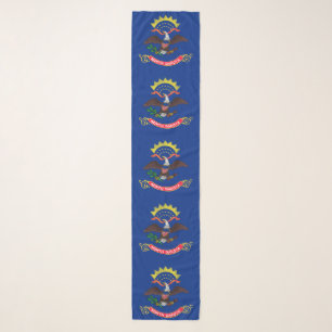 North Dakota State Flag Scarf