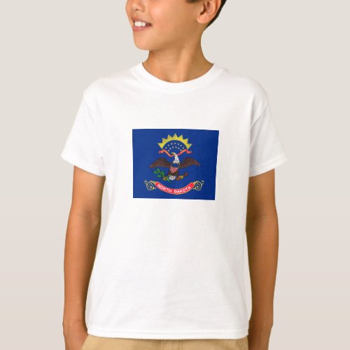 North Dakota State Flag T_Shirt