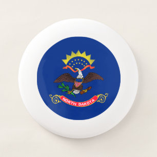 North Dakota State Flag Wham-O Frisbee
