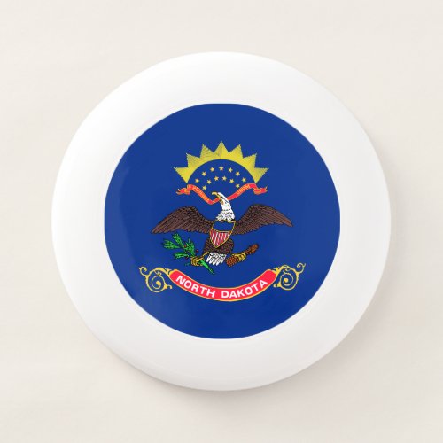 North Dakota State Flag Wham_O Frisbee