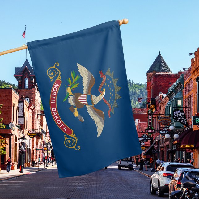 North Dakota State House Flag (North Dakota State House Flag Cover)