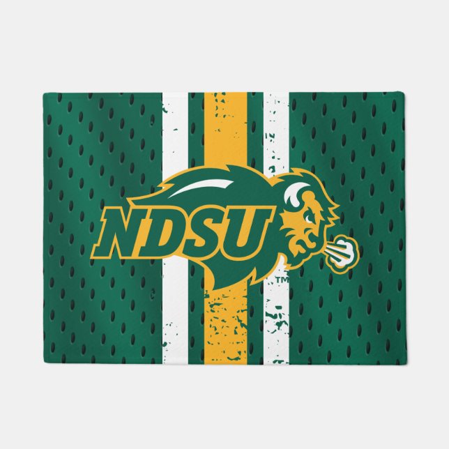 North Dakota State Jersey Doormat (Front)
