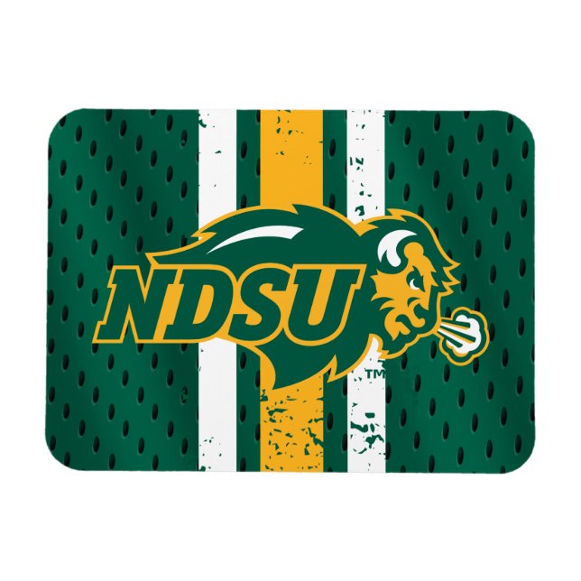 North Dakota State Jersey Magnet (Horizontal)