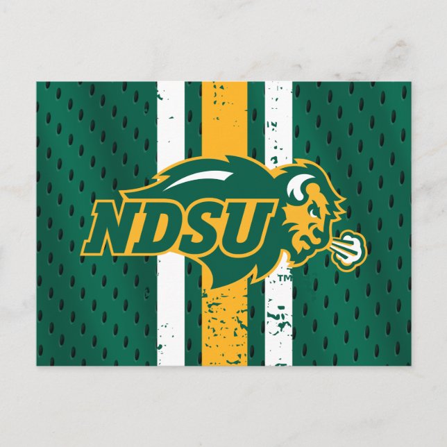 North Dakota State Jersey Postcard (Front)
