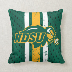 North Dakota State Jersey Throw Pillow