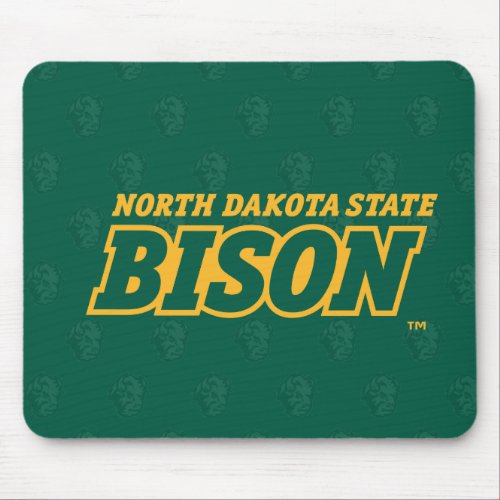 North Dakota State Logo Watermark Mouse Pad