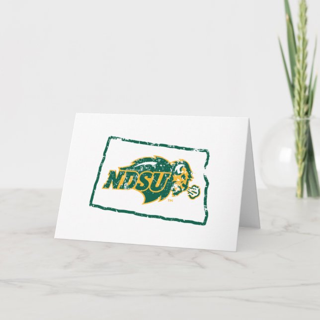 North Dakota State Love Card (Front)