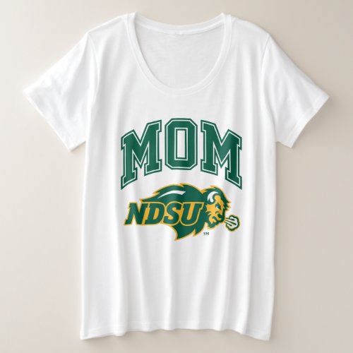 North Dakota State Mom Plus Size T_Shirt