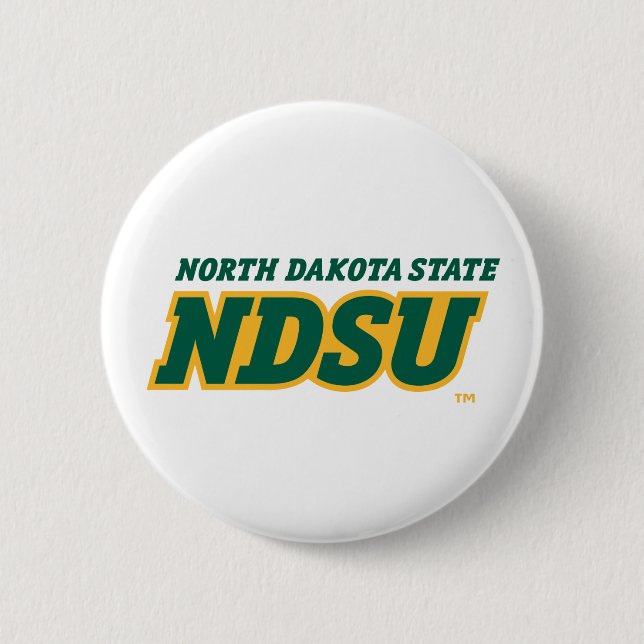 North Dakota State NDSU Button (Front)