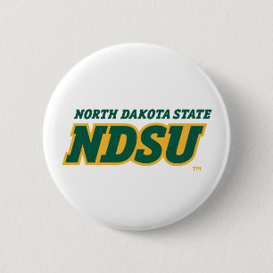 North Dakota State NDSU Button