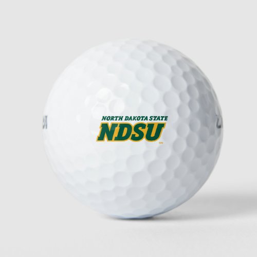 North Dakota State NDSU Golf Balls