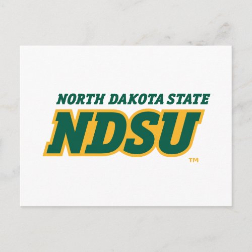 North Dakota State NDSU Postcard