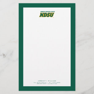 North Dakota State NDSU Stationery