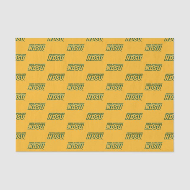 North Dakota State NDSU Tissue Paper (Front)