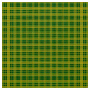 North Dakota State University Bison Tartan Fabric