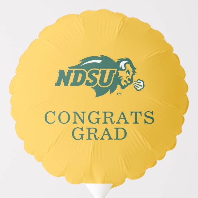 North Dakota State University Graduation Balloon (Front)