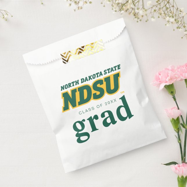 North Dakota State University Graduation Favor Bag (Sealed)