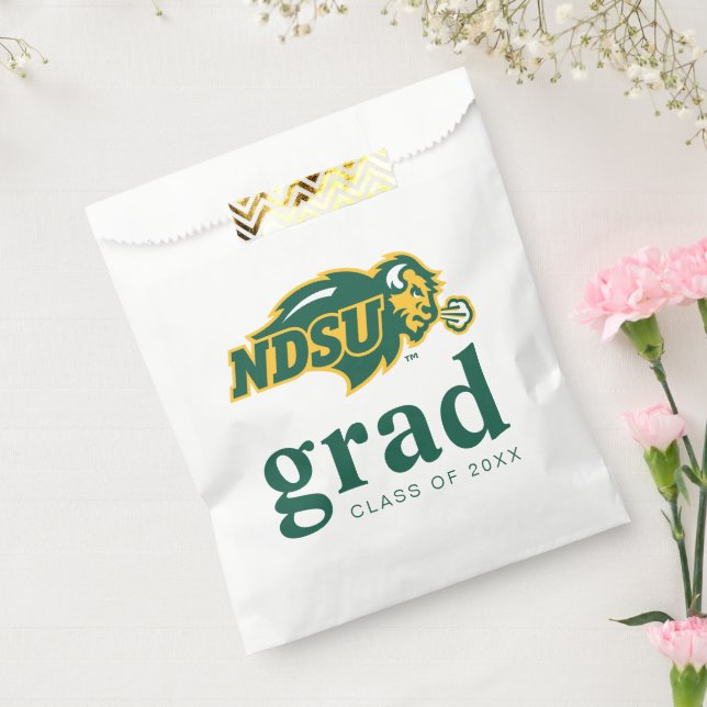 North Dakota State University Graduation Favor Bag (Sealed)