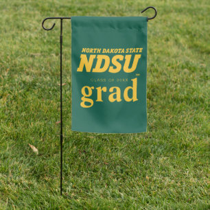 North Dakota State University Graduation Garden Flag