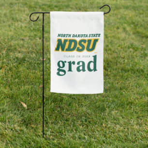 North Dakota State University Graduation Garden Flag