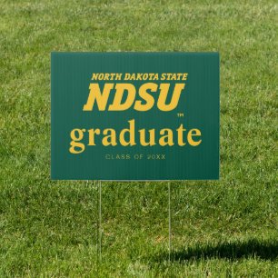 North Dakota State University Graduation Sign
