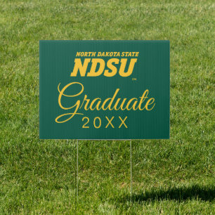 North Dakota State University Graduation Sign