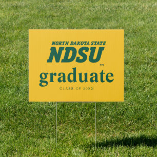 North Dakota State University Graduation Sign