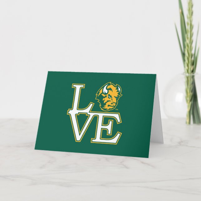 North Dakota State University Love Card (Front)