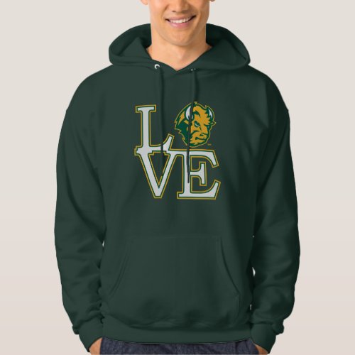 North Dakota State University Love Hoodie