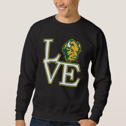 North Dakota State University Love Sweatshirt